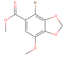 Methyl 4-bromo-7-methoxybenzo[d][1,3]dioxole-5-carboxylate|C4X-25551|81474-46-6