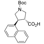 Boc-(±)-trans-4-(1-naphthyl)pyrrolidine-3-carboxylic acid|16013|959577-47-0