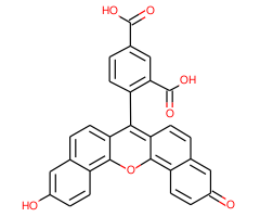 5(6)-Carboxynaphthofluorescein, 90%, mixed isomers|604716|128724-35-6