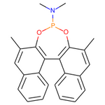 (S)-(+)-(2,6-Dimethyl-3,5-dioxa-4-phospha-cyclohepta[2,1-a;3,4-a']dinaphthalen-4-yl)dimethylamine, min. 98%|15-1255|185449-86-9