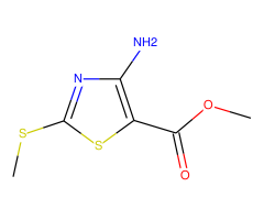 Methyl 4-amino-2-(methylthio)thiazole-5-carboxylate|CS-0039032|60093-05-2