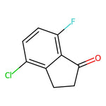 4-Chloro-7-fluoro-2,3-dihydro-1H-inden-1-one|CS-0043195|1260018-63-0