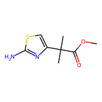 Methyl 2-(2-aminothiazol-4-yl)-2-methylpropanoate|CS-0627145|1803585-37-6