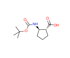 (1R,2R)-2-((tert-Butoxycarbonyl)amino)cyclopentanecarboxylic acid|CS-0356790|245115-25-7