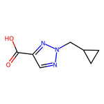2-(Cyclopropylmethyl)-2H-1,2,3-triazole-4-carboxylic acid|CS-0783976|2735653-64-0