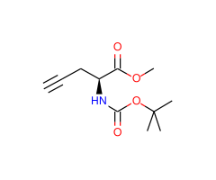 Methyl (S)-2-((tert-butoxycarbonyl)amino)pent-4-ynoate|CS-0137050|71460-02-1