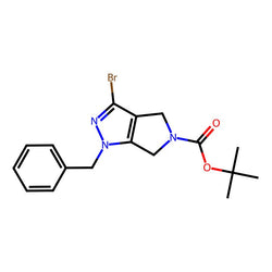 tert-Butyl 1-benzyl-3-bromo-4,6-dihydropyrrolo[3,4-c]pyrazole-5(1H)-carboxylate|CS-0058886|2133421-27-7