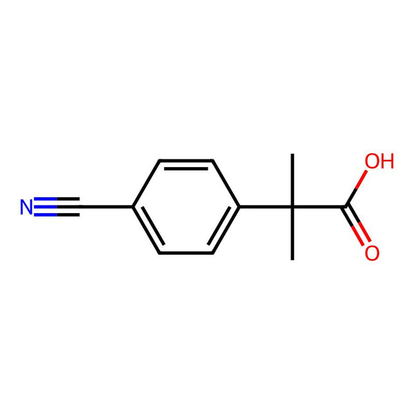 2-(4-Cyanophenyl)-2-methylpropanoic acid|CS-0503811|1000804-51-2