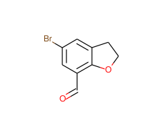 5-Bromo-2,3-dihydro-1-benzofuran-7-carbaldehyde|CS-0233344|281678-73-7