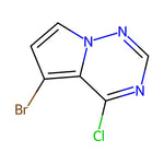 5-Bromo-4-chloropyrrolo[2,1-f][1,2,4]triazine|CS-0050587|1403767-33-8