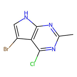 5-Bromo-4-chloro-2-methyl-7H-pyrrolo[2,3-d]pyrimidine|CS-0050591|1111237-76-3