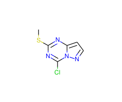 4-Chloro-2-(methylsulfanyl)pyrazolo[1,5-a][1,3,5]triazine|CS-0050942|54346-19-9