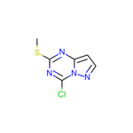 4-Chloro-2-(methylsulfanyl)pyrazolo[1,5-a][1,3,5]triazine|CS-0050942|54346-19-9