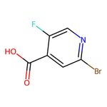2-Bromo-5-fluoroisonicotinic acid|CS-W000432|885588-12-5