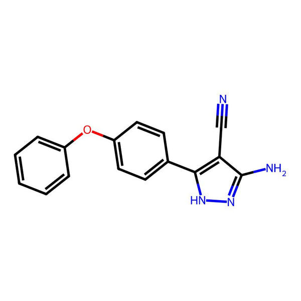 5-Amino-3-(4-phenoxyphenyl)-1H-pyrazole-4-carbonitrile|CS-M2596|330792-70-6