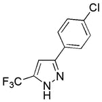 3-(4-Chlorophenyl)-5-(trifluoromethyl)-1H-pyrazole|25816|142623-90-3