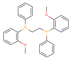 (S,S)-(+)-1,2-Bis[(2-methoxyphenyl)(phenyl)phosphino]ethane, 98% (+)-DIPAMP