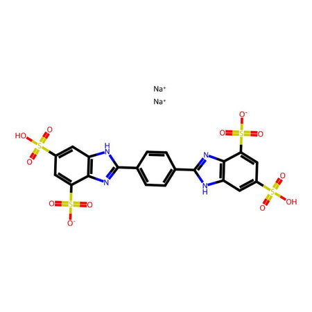 Sodium 2-(4-(5,7-disulfo-1H-benzo[d]imidazol-2-yl)phenyl)-1H-benzo[d]imidazole-5,7-disulfonate, 98%, reference material|1750373|180898-37-7
