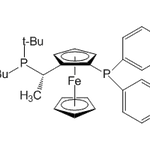 (2S)-1-[(1S)-1-[Bis(1,1-dimethylethyl)phosphino]ethyl]-2-(diphenylphosphino)ferrocene|CS-0031529|277306-29-3