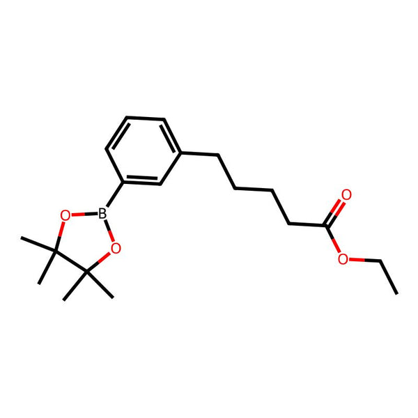 Ethyl 5-(3-(4,4,5,5-tetramethyl-1,3,2-dioxaborolan-2-yl)phenyl)pentanoate|CS-0176655|2096337-99-2
