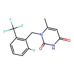 1-(2-Fluoro-6-(trifluoromethyl)benzyl)-6-methylpyrimidine-2,4(1H,3H)-dione|CS-0161967|830346-47-9