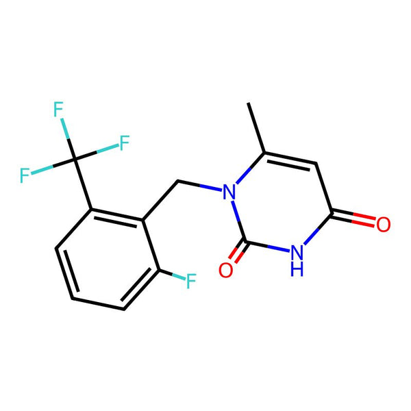 1-(2-Fluoro-6-(trifluoromethyl)benzyl)-6-methylpyrimidine-2,4(1H,3H)-dione|CS-0161967|830346-47-9
