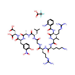 Abz-Arg-Val-Lys-Arg-Gly-Leu-Ala-m-nitro-Tyr-Asp-OH trifluoroacetate salt|CPTD786932|174838-79-0