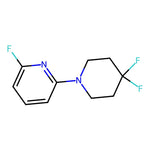 2-(4,4-Difluoropiperidin-1-yl)-6-fluoropyridine, 95%|09-0115|1707604-83-8