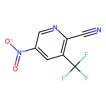 5-Nitro-3-(trifluoromethyl)-2-pyridinecarbonitrile|C3D-5647|573762-57-9