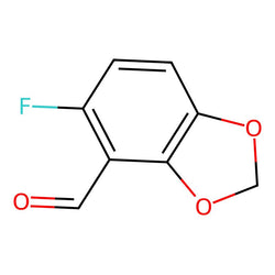 5-Fluorobenzo[d][1,3]dioxole-4-carbaldehyde|CS-0255510|1550887-04-1