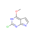 2-Chloro-4-methoxy-7H-pyrrolo[2,3-d]pyrimidine|CS-0045665|96022-77-4