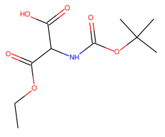2-((tert-Butoxycarbonyl)amino)-3-ethoxy-3-oxopropanoic acid|CS-W021371|137401-45-7
