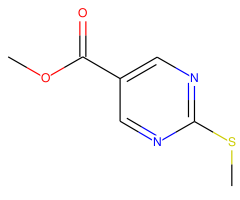 Methyl 2-(methylthio)pyrimidine-5-carboxylate|CS-0053796|38275-41-1