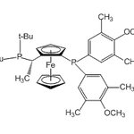 (S)-1-[(Rp)-2-[Bis(4-methoxy-3,5-dimethylphenyl) phosphino]ferrocenyl]ethyldi-tert-butyl-phosphine|CS-0108422|849924-40-9
