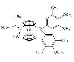 (S)-1-[(Rp)-2-[Bis(4-methoxy-3,5-dimethylphenyl) phosphino]ferrocenyl]ethyldi-tert-butyl-phosphine|CS-0108422|849924-40-9
