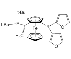 (2S)-1-[(1S)-1-[Bis(1,1-dimethylethyl)phosphino]ethyl]-2-(di-2-furanylphosphino)ferrocene|CS-0035518|849924-42-1