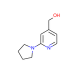 (2-(Pyrrolidin-1-yl)pyridin-4-yl)methanol|CS-0505716|906352-65-6