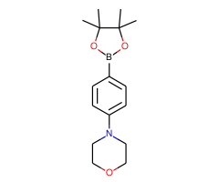 4-(4-(4,4,5,5-Tetramethyl-1,3,2-dioxaborolan-2-yl)phenyl)morpholine|CS-W014555|568577-88-8