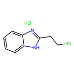 2-(2-Chloroethyl)-1h-1,3-benzodiazole hydrochloride|CS-0242935|853789-17-0