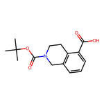2-(tert-Butoxycarbonyl)-1,2,3,4-tetrahydroisoquinoline-5-carboxylic acid|CS-0146217|872001-50-8