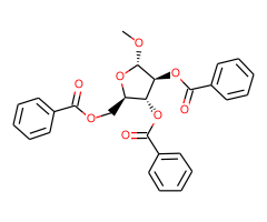 Methyl 2,3,5-tri-O-benzoyl-α-D-arabinofuranoside, 98%|910955|7473-42-9