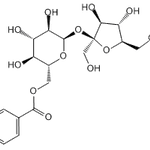 Benzoic acid compound with (2R,3R,4S,5S,6R)-2-(((2S,3S,4S,5R)-3,4-dihydroxy-2,5-bis(hydroxymethyl)tetrahydrofuran-2-yl)oxy)-6-(hydroxymethyl)tetrahydro-2H-pyran-3,4,5-triol (1:1)|CS-0941886|12738-64-6