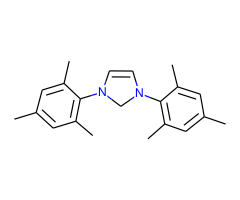 1,3-Bis(2,4,6-trimethylphenyl)-1,3-dihydro-2H-imidazol-2-ylidene, 98%|627027|141556-42-5