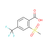 2-(Methylsulfonyl)-4-(trifluoromethyl)benzoic acid|CS-W003578|142994-06-7