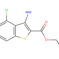 Ethyl 3-amino-4-chlorobenzo[b]thiophene-2-carboxylate|CS-0314628|67189-92-8