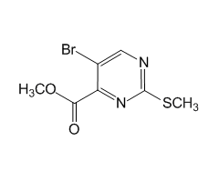 Methyl 5-bromo-2-(methylthio)pyrimidine-4-carboxylate, 97%|157895|50593-91-4