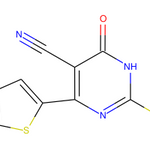 4-Oxo-6-(thiophen-2-yl)-2-thioxo-1,2,3,4-tetrahydropyrimidine-5-carbonitrile|CS-0093935|109532-65-2