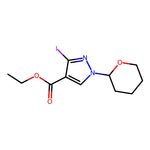Ethyl 3-iodo-1-(tetrahydro-2H-pyran-2-yl)-1H-pyrazole-4-carboxylate|CS-M3428|1190060-37-7