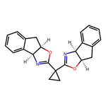 (3aS,3a'S,8aR,8a'R)-2,2'-(Cyclopropane-1,1-diyl)bis(8,8a-dihydro-3aH-indeno[1,2-d]oxazole)|CS-0064056|182122-08-3