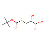 (S)-3-((tert-Butoxycarbonyl)amino)-2-hydroxypropanoic acid|CS-W021169|52558-24-4